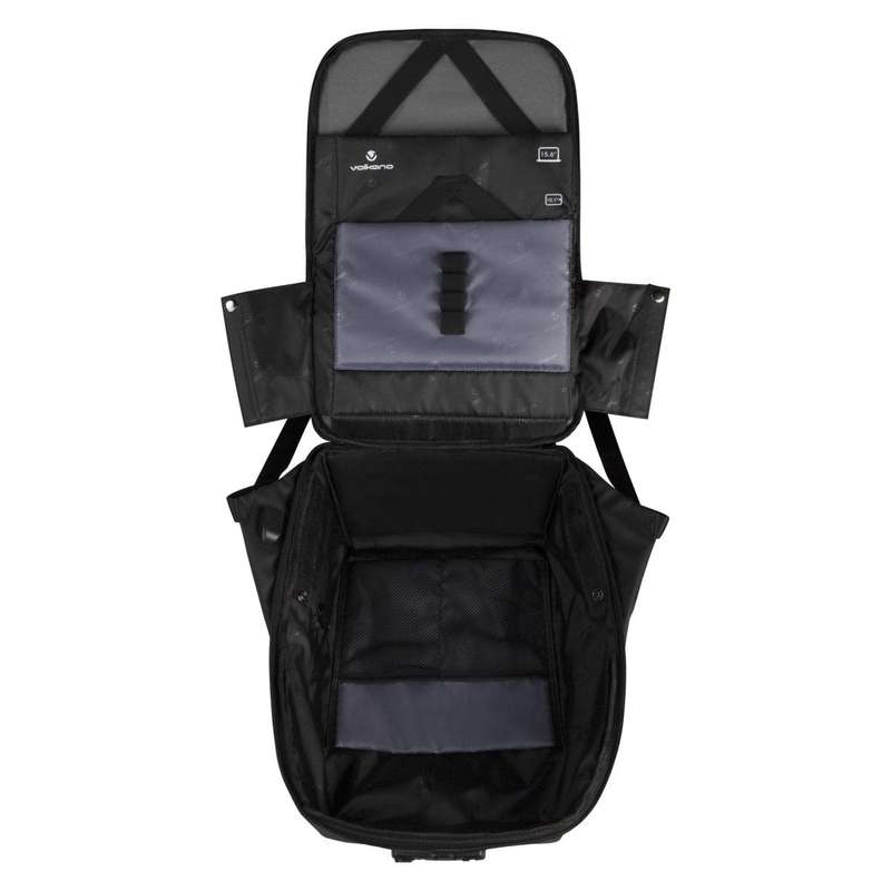 Volkano Smart Deux 15.6-inch Notebook Backpack Black VK-7081-BKCH