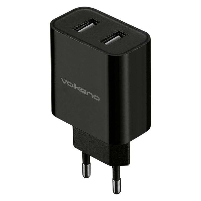 Volkano Cupla Series 3.1A Dual Output Charger Black VK-8041-BK