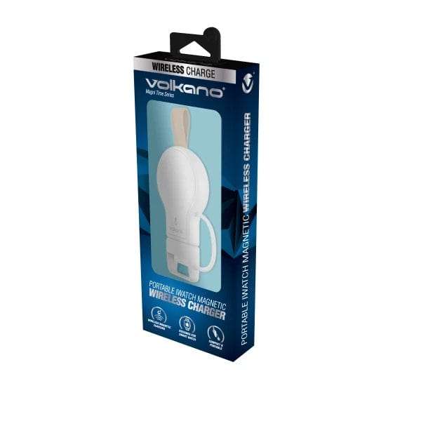 Volkano Magni Time Series Portable Wireless iWatch Magnetic Charger VK-8300-WT