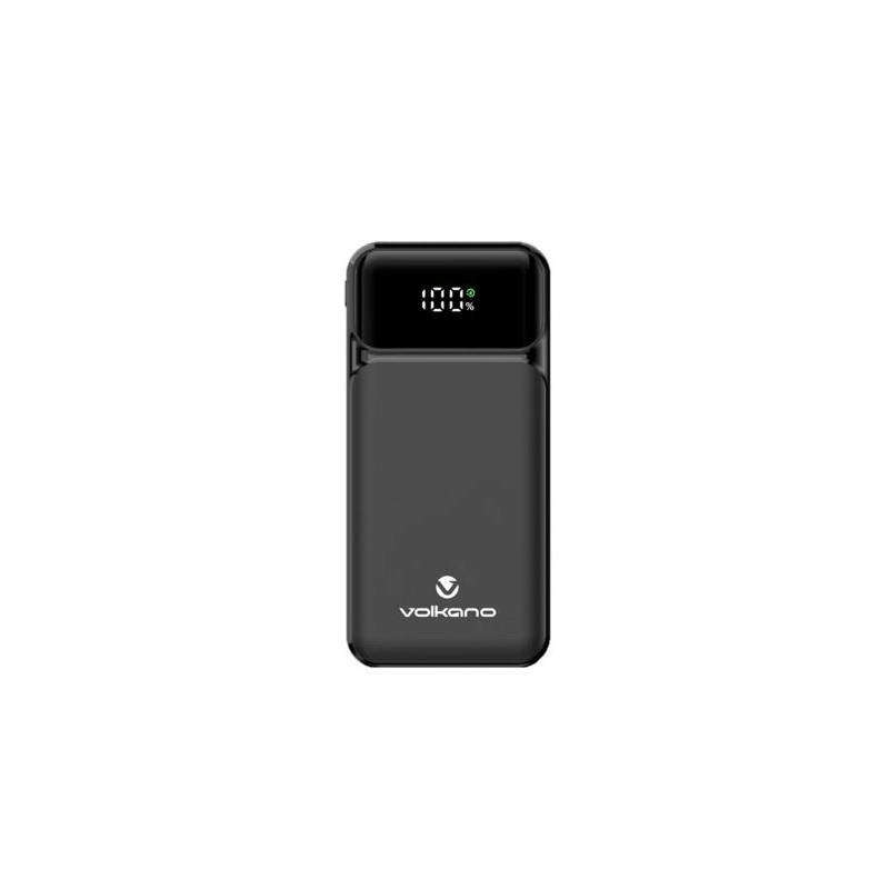 Volkano Roma Series 10000mAh PD 20W Power Bank VK-9024-BK