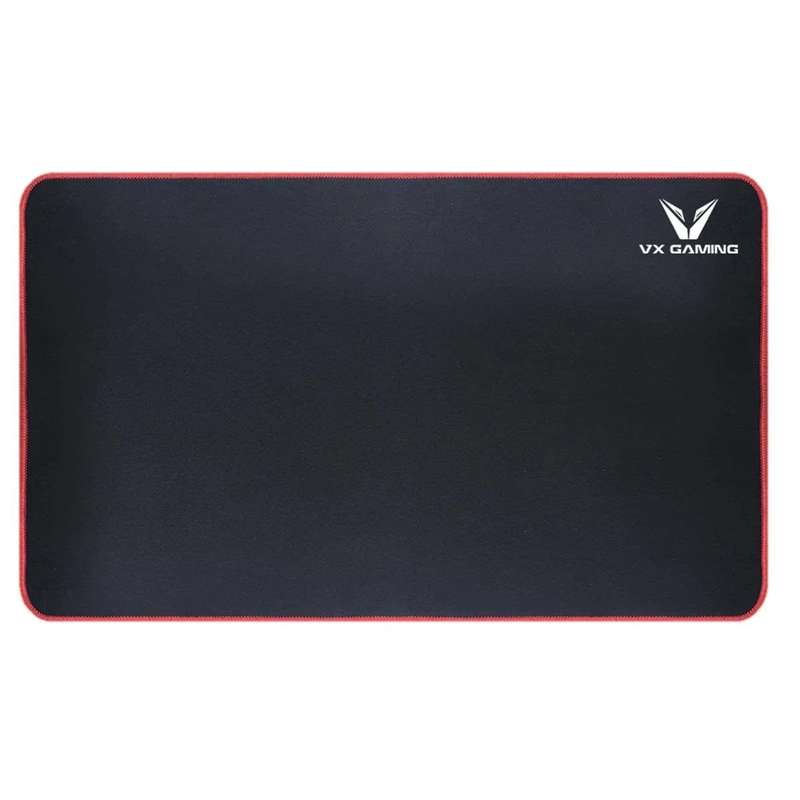 Volkano VX Gaming Battlefield Series Extra Large Gaming Mousepad Black Red VX-108-BKRD