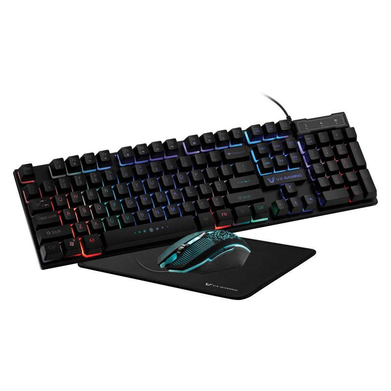 Volkano VX Gaming Artemis Series 3-in-1 Keyboard and Mouse Combo VX-144-BK(V1)