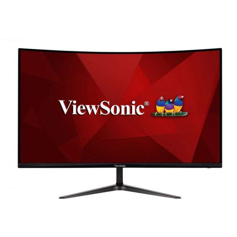 ViewSonic VX3218 31.5-inch 1920 x 1080p FHD 16:9 165Hz 1ms AMD AdaptiveSync LED VA Curved Gaming ...