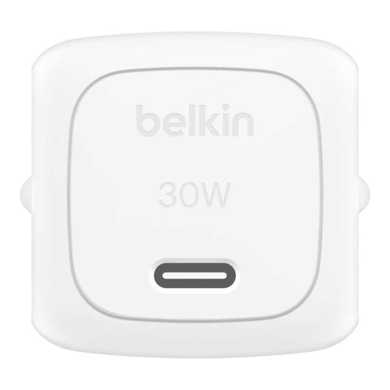 Belkin BoostCharge 30W USB-C Cube Wall Charger - White WCA008KQWH