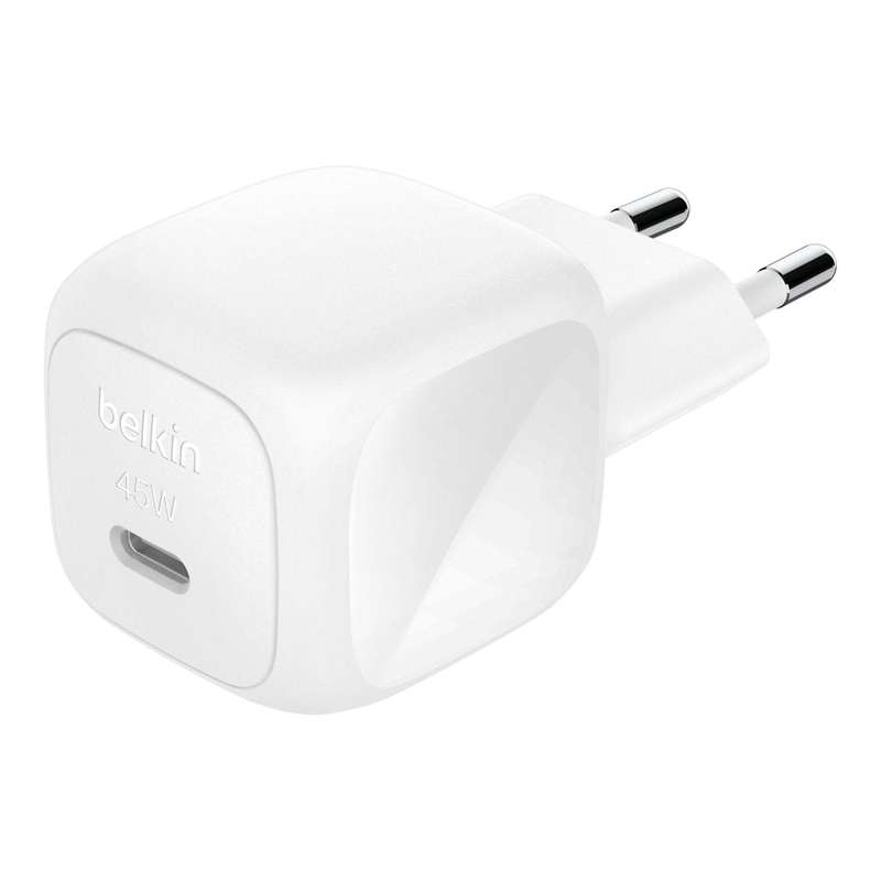 Belkin 45W Type-C Wall Charger White WCA013KQWH