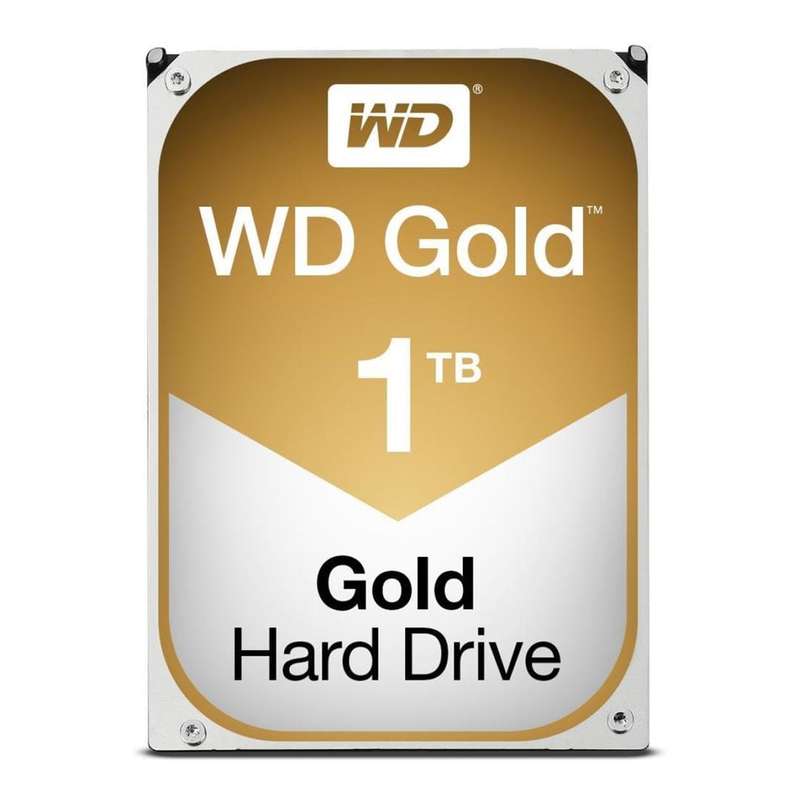 WD Gold 3.5-inch 1TB Serial ATA III Internal Hard Drive WD1005FBYZ