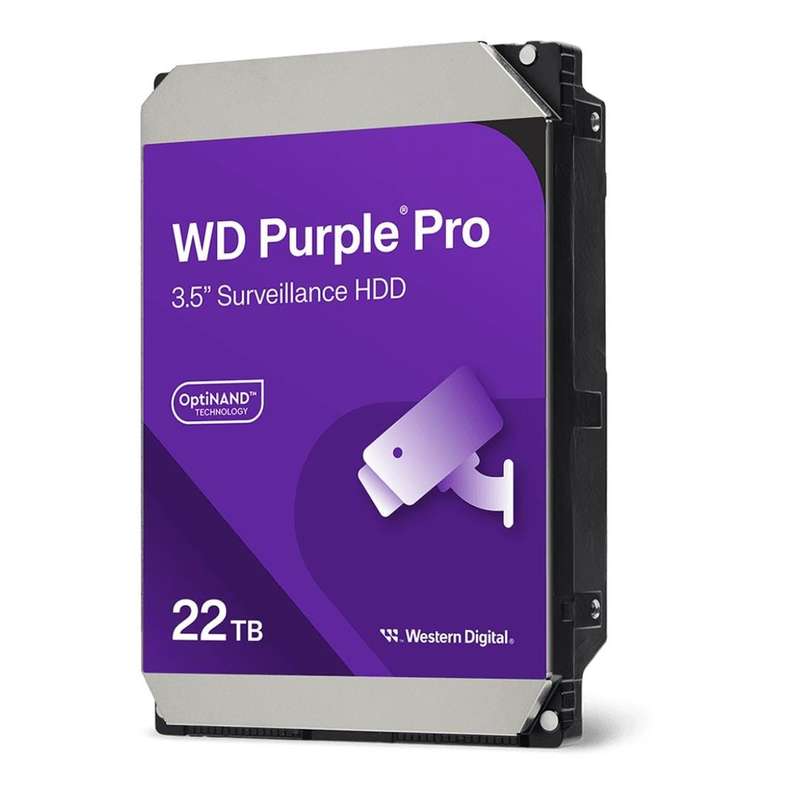 WD Purple Pro 3.5-inch 22TB SATA Internal HDD WD221PURP