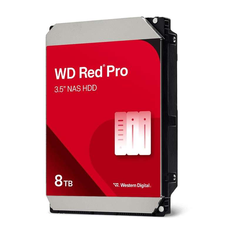 Western Digital Red Pro 3.5-inch 8TB Serial ATA Internal Hard drive WD8005FFBX
