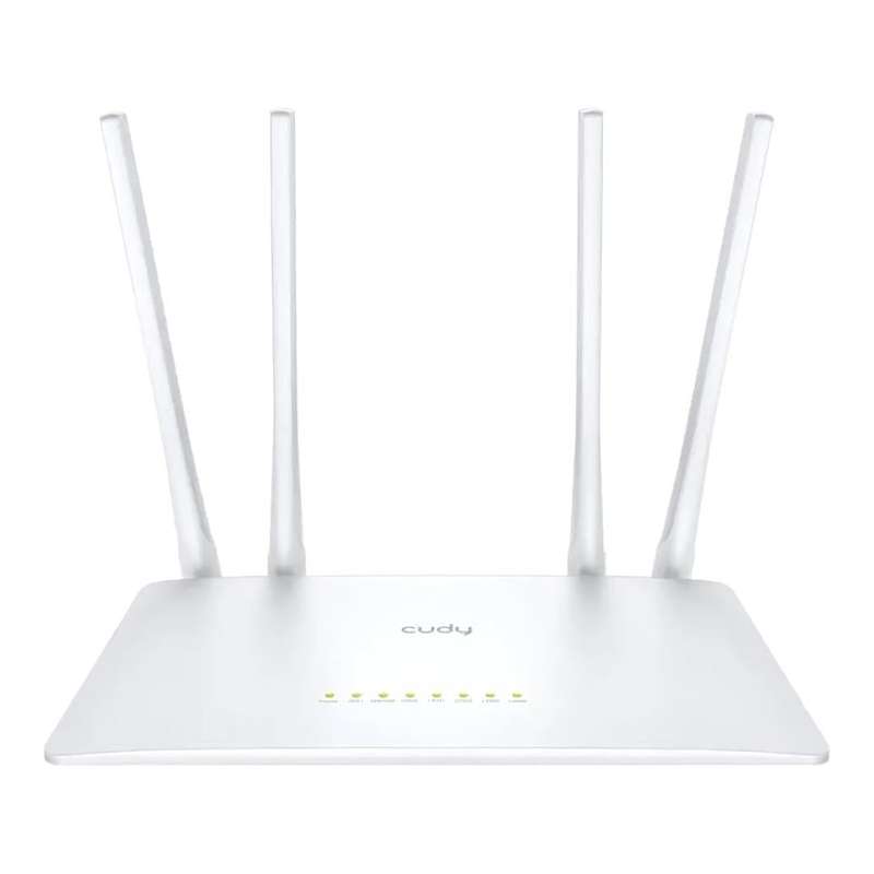 Cudy WR1200E Wireless Router - Dual-band 2.4GHz and 5GHz Gigabit Ethernet White