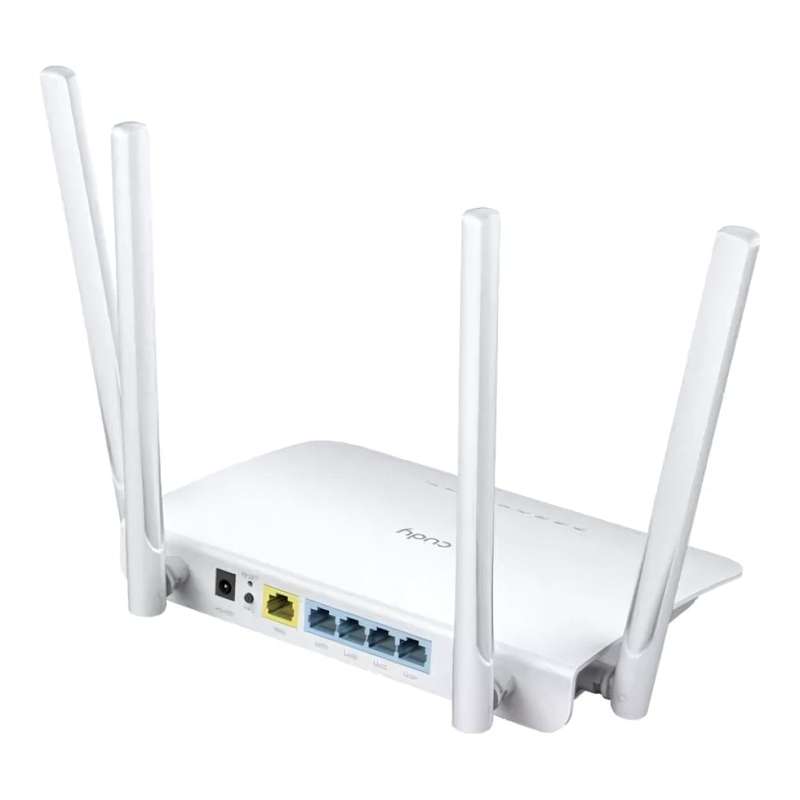 Cudy WR1300E Wireless Router - Dual-band 2.4GHz and 5GHz Gigabit Ethernet White