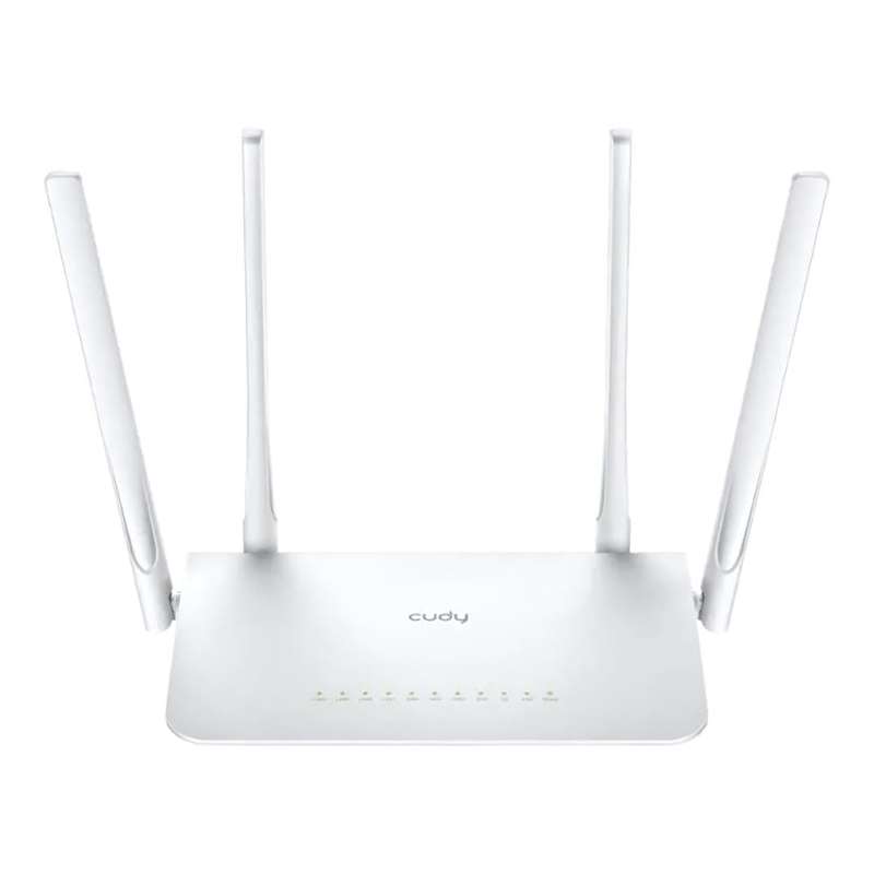 Cudy WR1300E Wireless Router - Dual-band 2.4GHz and 5GHz Gigabit Ethernet White