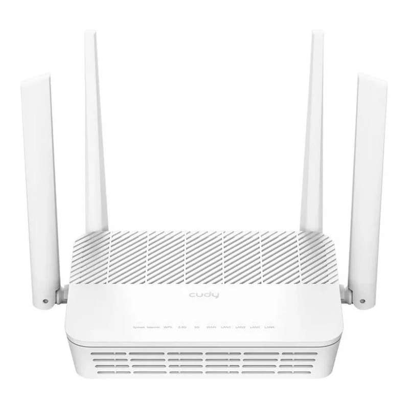 Cudy WR3000S Wi-Fi 6 Mesh Wireless Router - Dual Band 2.4GHz and 5GHz Gigabit - White