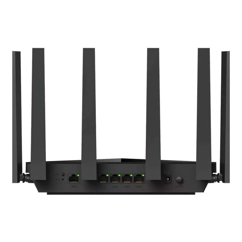 Cudy WR6500 Wireless Router - Dual-band 2.4GHz and 5GHz Gigabit Ethernet Black