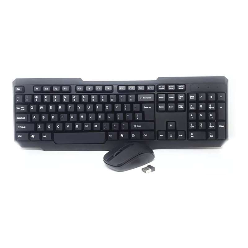 UniQue 104 Keys Wireless USB Keyboard and Mouse Combo WS630+W420