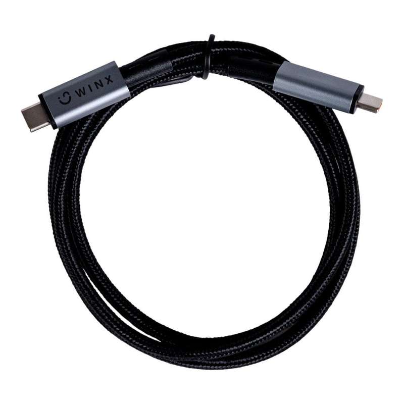 WINX 2m Link Pro 8K USB-C Charging Cable Black WX-CB108