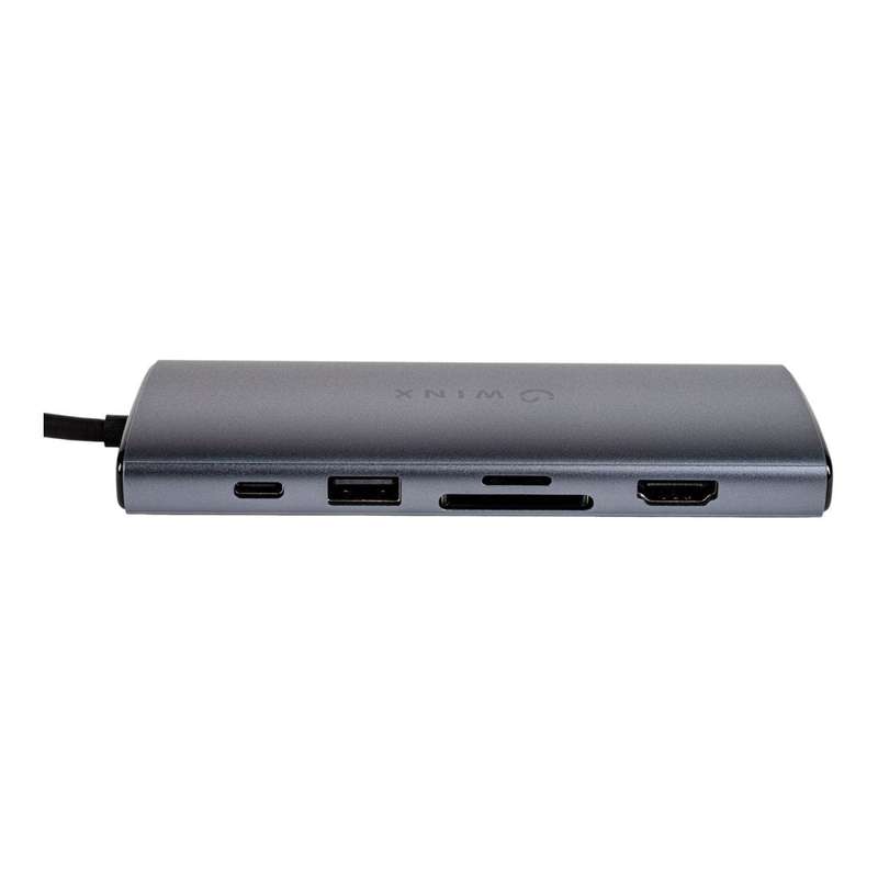 Winx CONNECT MAX 11-in-1 Type-C Hub Silver WX-HB112