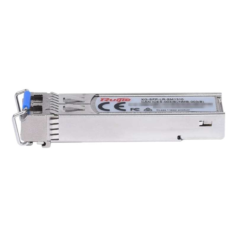 Ruijie Networks XG-SFP-LR-SM1310 10GBASE-LR SFP+ 1310-nm 10-km DOM Duplex LC SMF Optical Transcei...