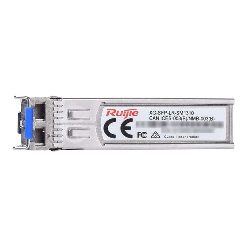 Ruijie Networks XG-SFP-LR-SM1310 10GBASE-LR SFP+ 1310-nm 10-km DOM Duplex LC SMF Optical Transcei...