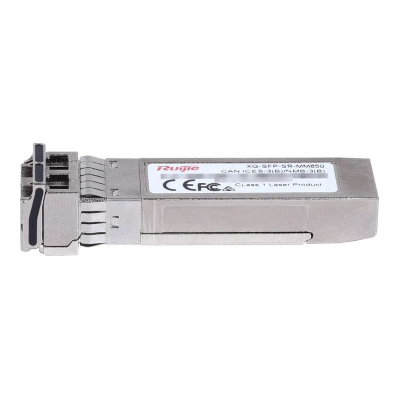 Ruijie Networks XG-SFP-SR-MM850 10GBASE-SR SFP+ 850-nm 300-m DOM Duplex LC MMF Optical Transceive...