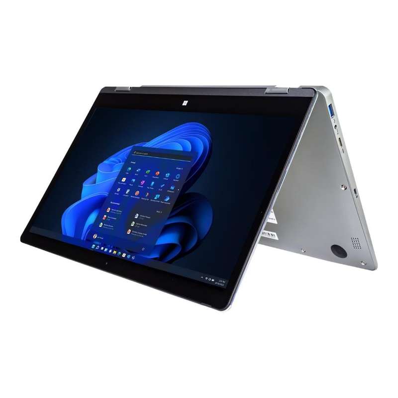 Mecer Move 13.3-inch FHD 2-in-1 Laptop - Intel Celeron N4120 128GB SSD 4GB RAM LTE Win 11 Home