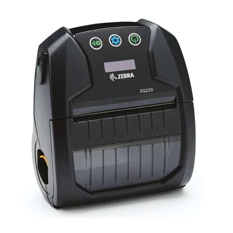 Zebra ZQ220 Plus Direct thermal 203 x 203 DPI Wired & Wireless Bluetooth Mobile Label Printer ZQ2...