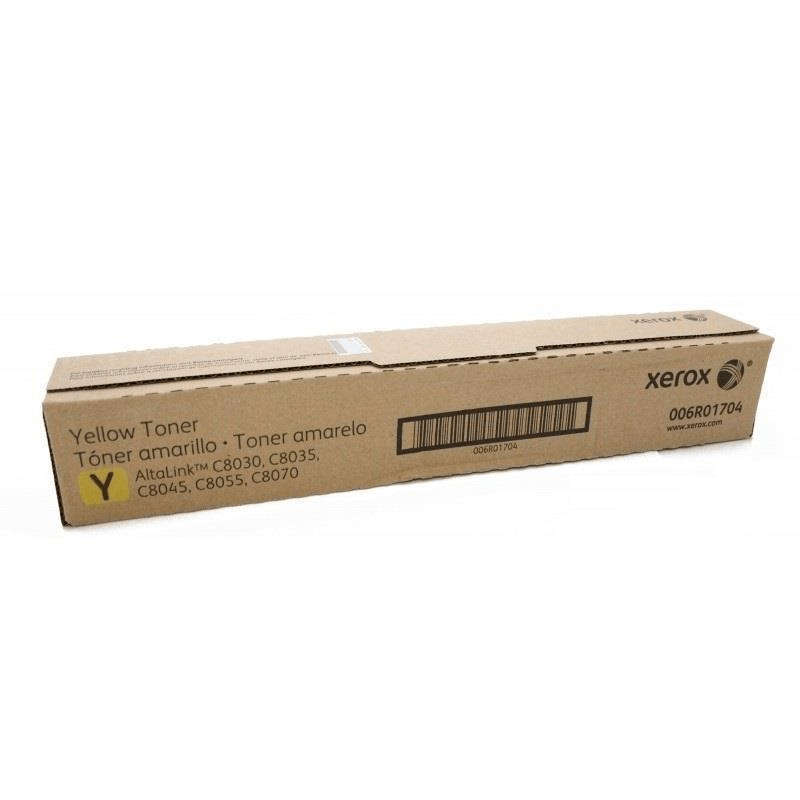 Xerox AltaLink C8030 C8035 C8045 C8055 C8070 Yellow Toner Cartridge 15,000 Pages Original 006R017...