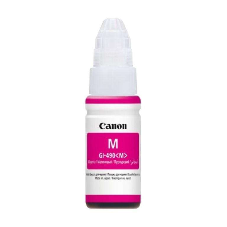 Canon GI-490M Magenta Printer Ink Cartridge Original 0665C001 Single-pack