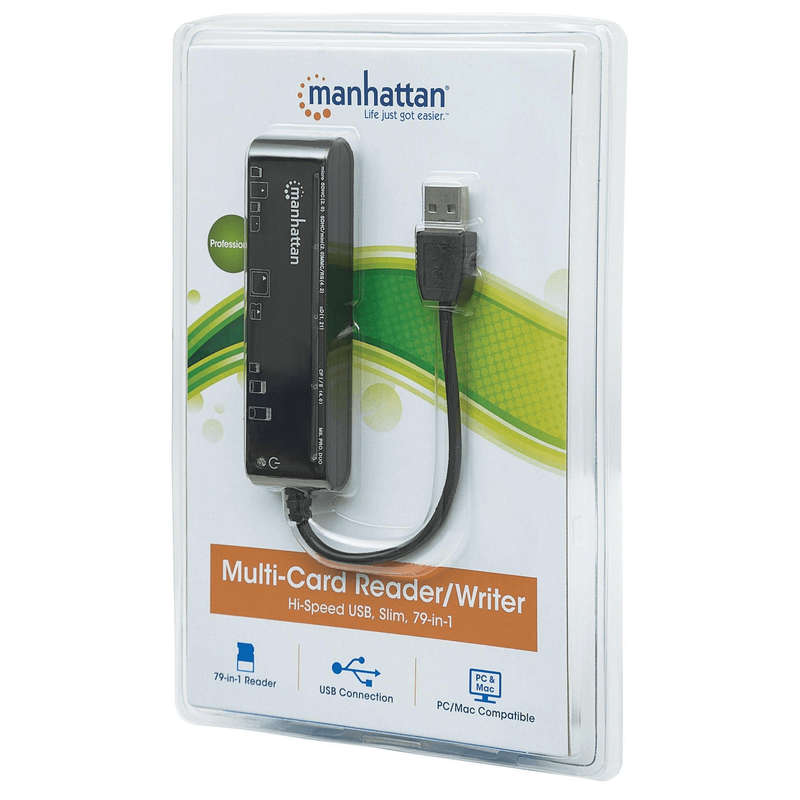 Manhattan Multi-Card Reader/Writer 101998