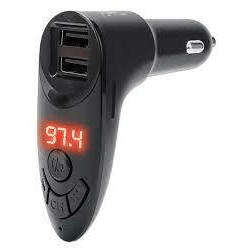 Manhattan Sound Science Bluetooth FM Transmitter 2 Port Car Charger 102315