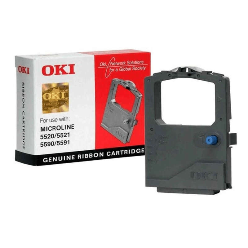 OKI Black Nylon Printer Ribbon Original 1126301