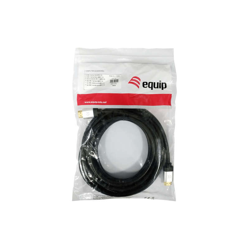 Equip HDMI 2.0 Cable Aluminum housing 7.5m 119346