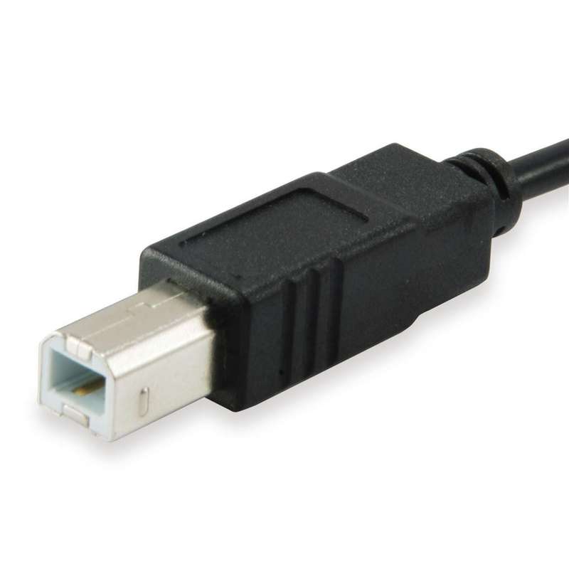 Equip USB 2.0 Type A to Type B Cable 3m Black 128861