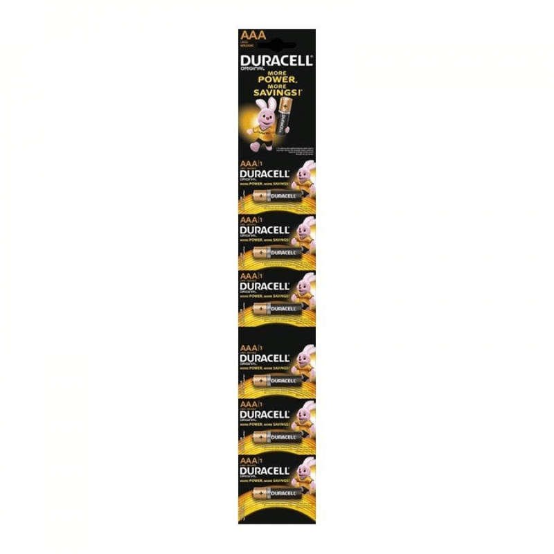Duracell AAA Alkaline Batteries 6-pack x20 133075