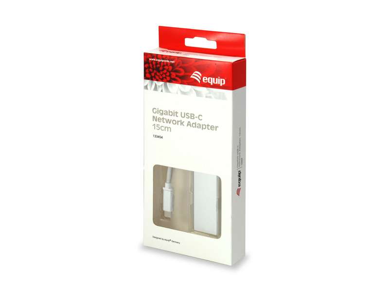 Equip USB Type C to RJ45 Gigabit Cable 133454