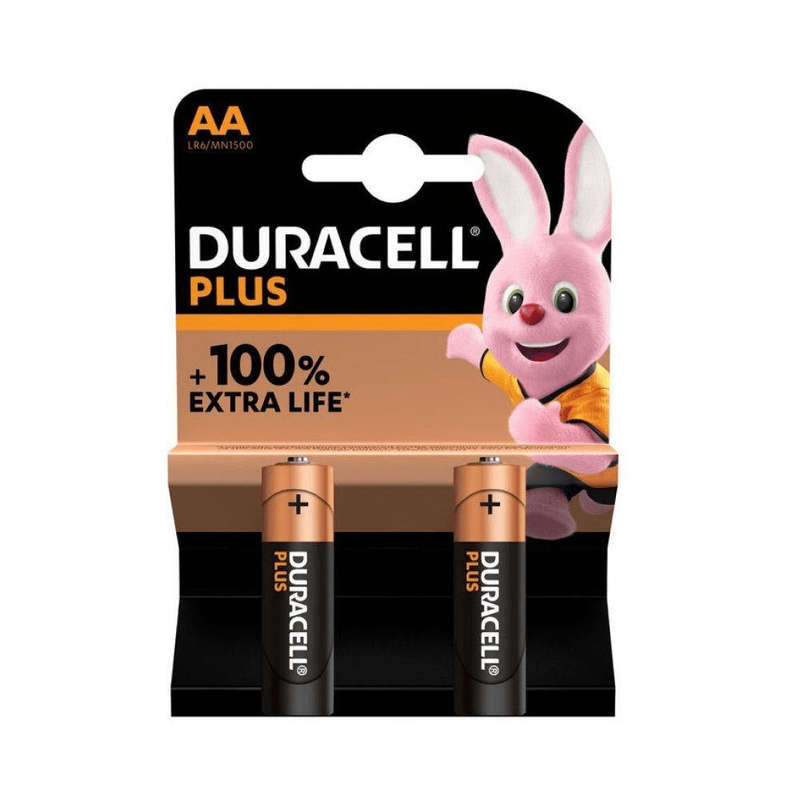 Duracell Plus AA Alkaline Batteries 2-pack x20 147492