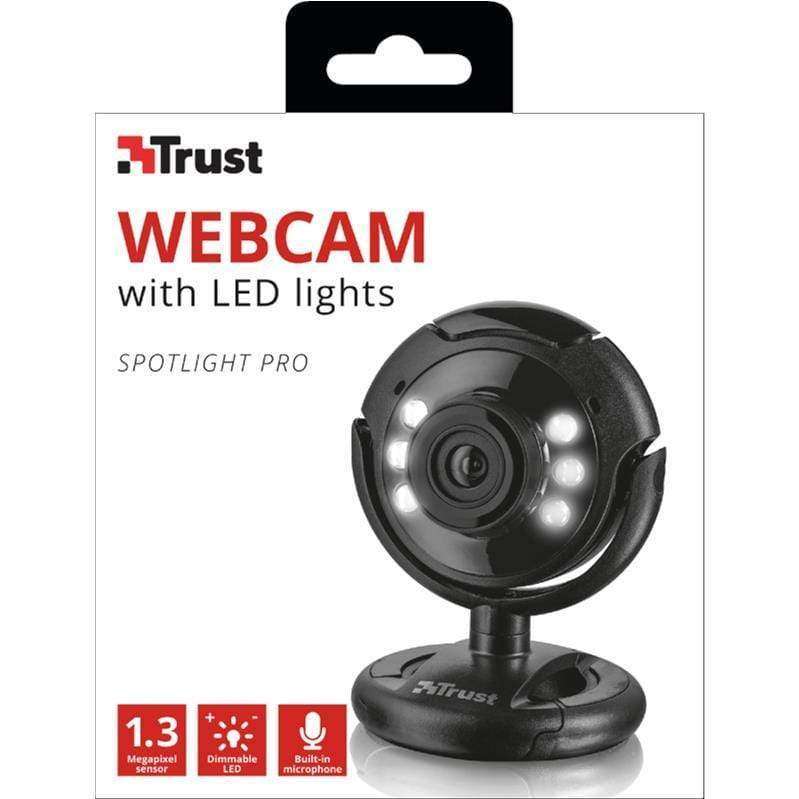 Trust Spotlight Pro Webcam 1.3 MP 1280 x 1024 pixels USB 2.0 Black 16428