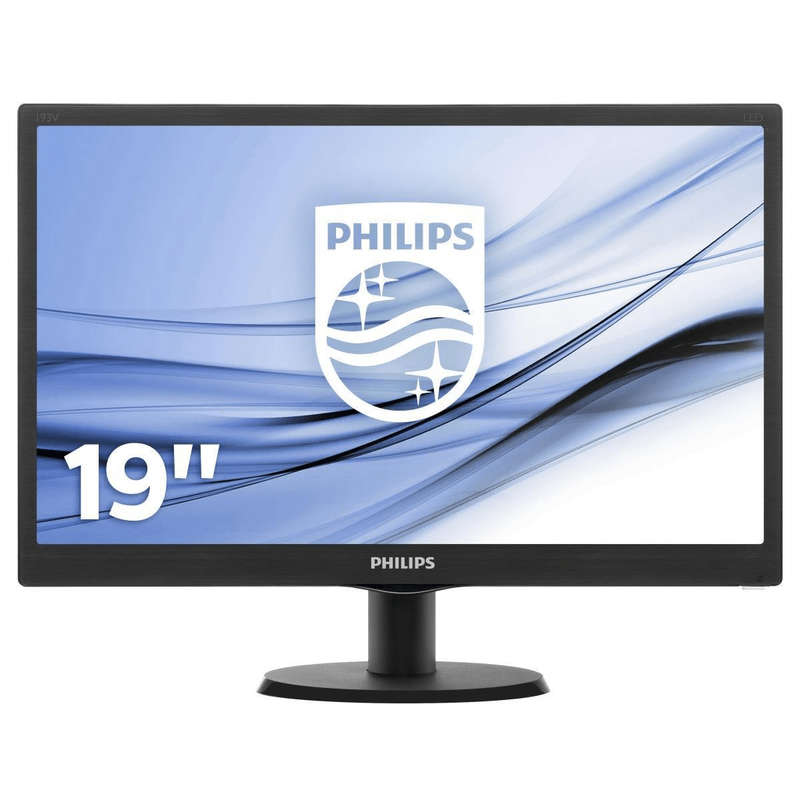 Philips V Line 193V5LSB2/62 18.5-inch 1366 x 768px HD 16:9 60Hz 5ms TFT LCD Monitor