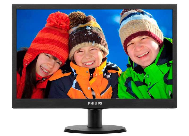 Philips V Line 193V5LSB2/62 18.5-inch 1366 x 768px HD 16:9 60Hz 5ms TFT LCD Monitor