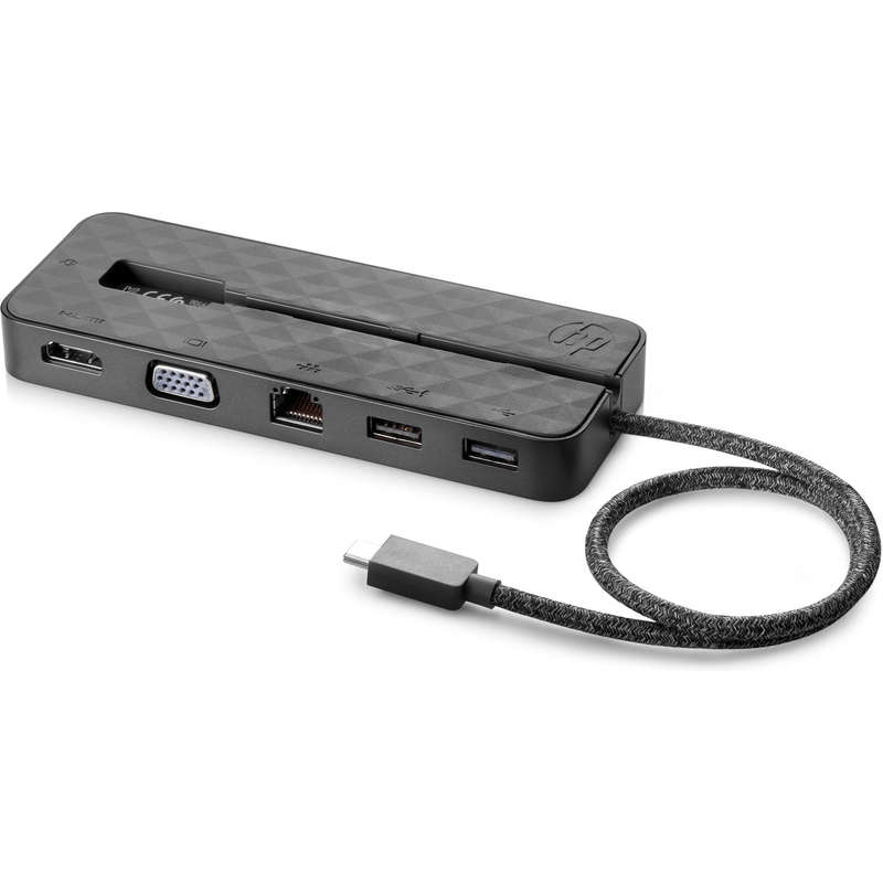 HP USB-C Mini Wired USB 3.2 Gen 1 (3.1 Gen 1) Type-C Black