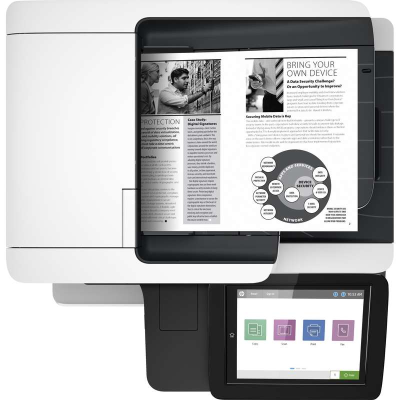 HP LaserJet Enterprise M528dn A4 Multifunction Mono Laser Business Printer 1PV64A