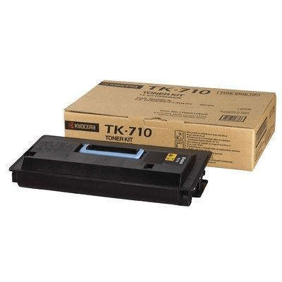 Kyocera TK-710 Black Toner Kit Cartridge 40,000 Pages Original 1T02G10EU0 Single-pack
