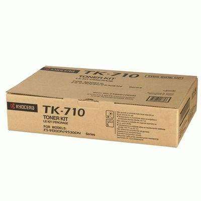 Kyocera TK-710 Black Toner Kit Cartridge 40,000 Pages Original 1T02G10EU0 Single-pack