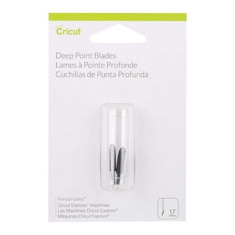Cricut 2-Pack Deep-Point Replacement Blades for Explore/Maker 2003535