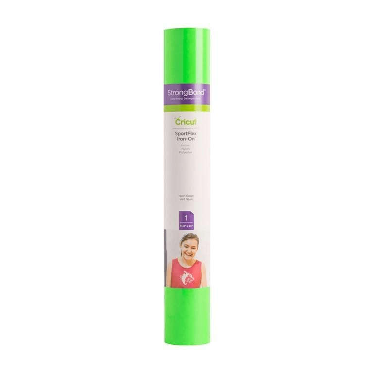 Cricut SportFlex Iron-On 30x60cm Neon Green 2004450