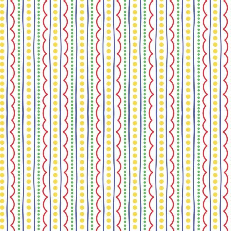 Cricut Premium Vinyl Patterned Removable Sampler 30x30cm 6-sheet Ditsy Dots Primary 2004614