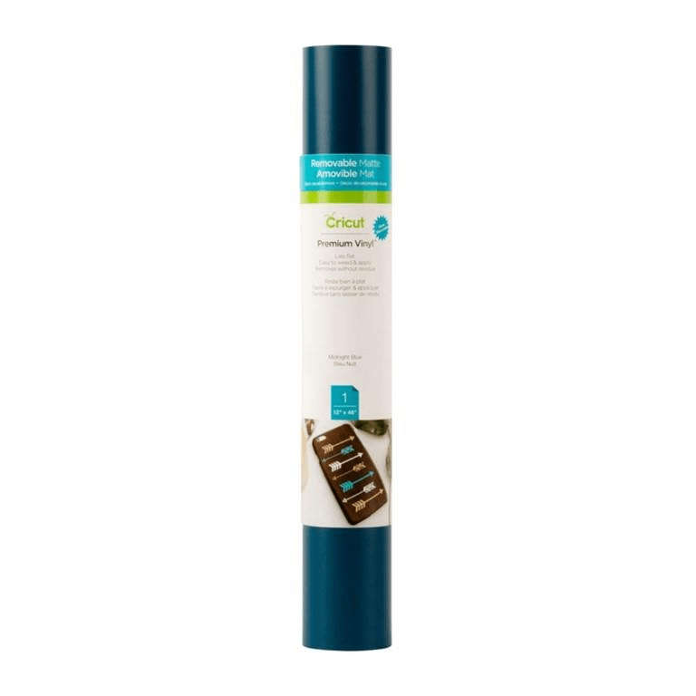 Cricut Premium Vinyl Removable 30x122cm 1-sheet Midnight Blue 2005140