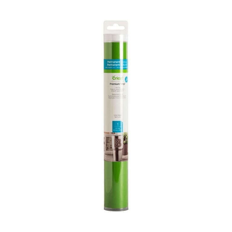 Cricut Premium Vinyl Permanent 30x120cm Lime Green 2005199