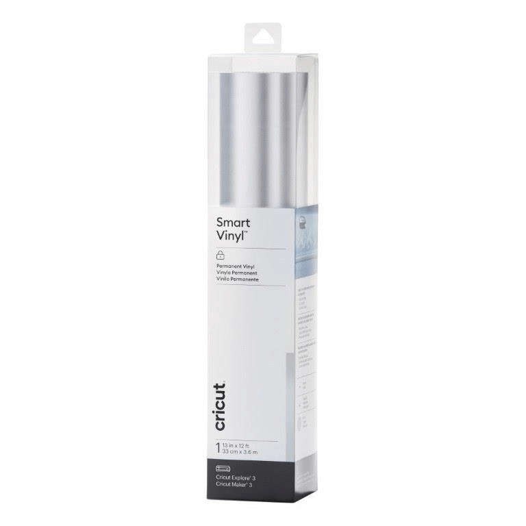 Cricut Smart Vinyl Permanent 33x366cm 1-sheet Matt Silver 2008659