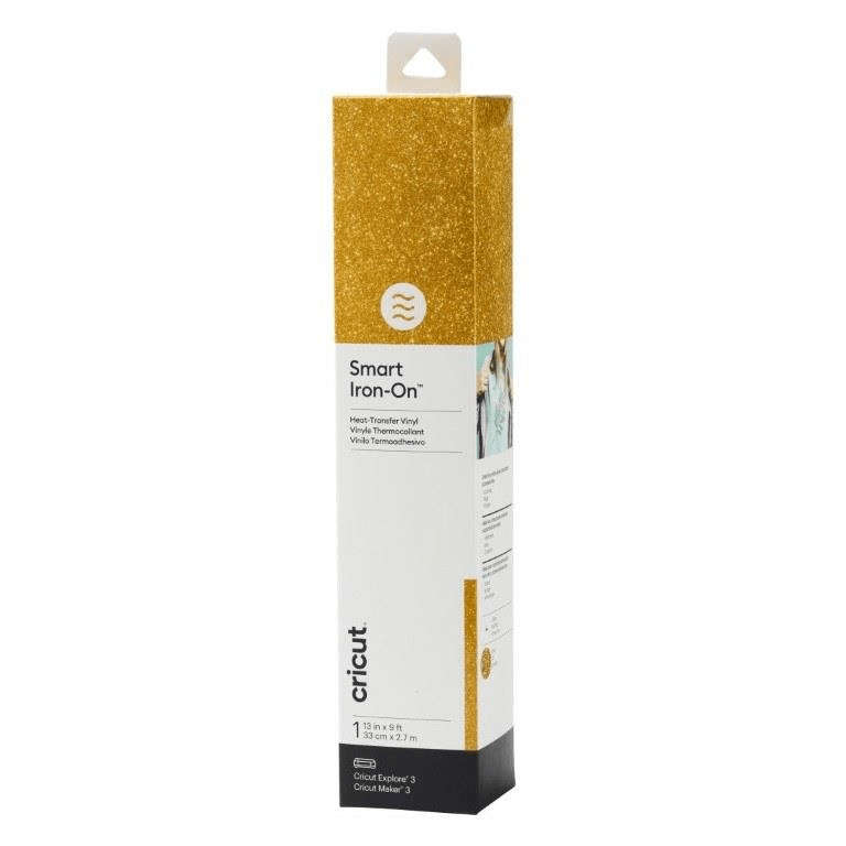Cricut Smart Glitter Iron-on 33x273cm 1-sheet Gold 2008674
