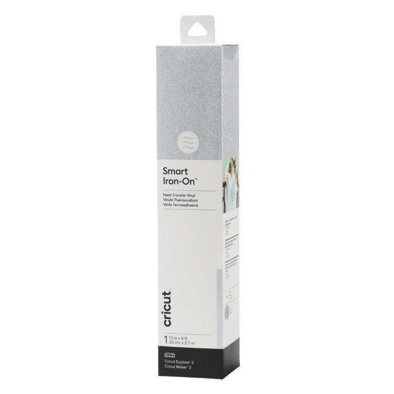 Cricut Smart Glitter Iron-on 33x273cm 1-sheet Silver 2008677